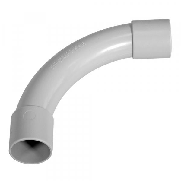 Поворот на 90° труба-труба 20мм Промрукав (50шт/450шт упаковка/коробка)