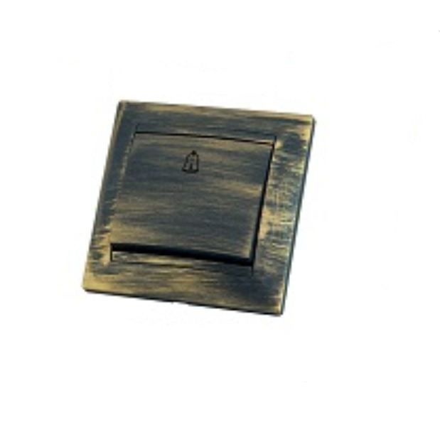 TDM Лама Старинная Бронза Кнопка звонковая 6А